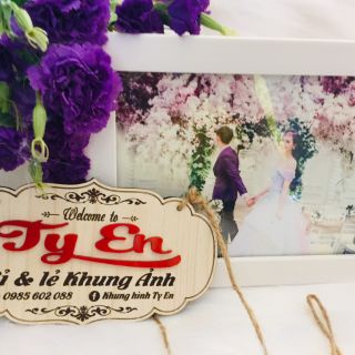 Set  khung ảnh trang trí tiệc cưới