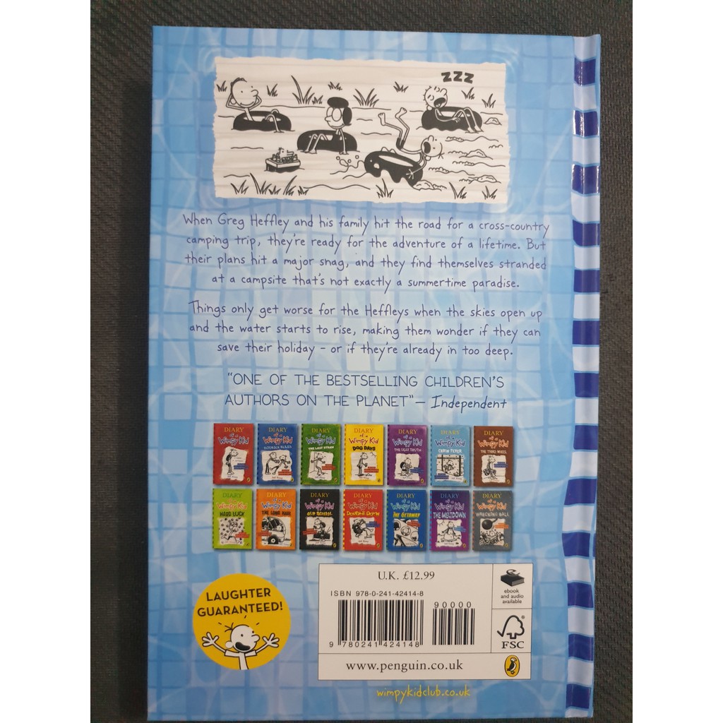 Truyện Ngoại văn: Diary Of A Wimpy Kid #15: The Deep End (UK Edition - Hardcover) | WebRaoVat - webraovat.net.vn