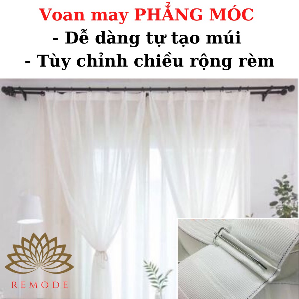 Rèm cửa ❤️ Rèm voan thêu hoa cổ đẹp, sang trọng. CÓ SẴN.