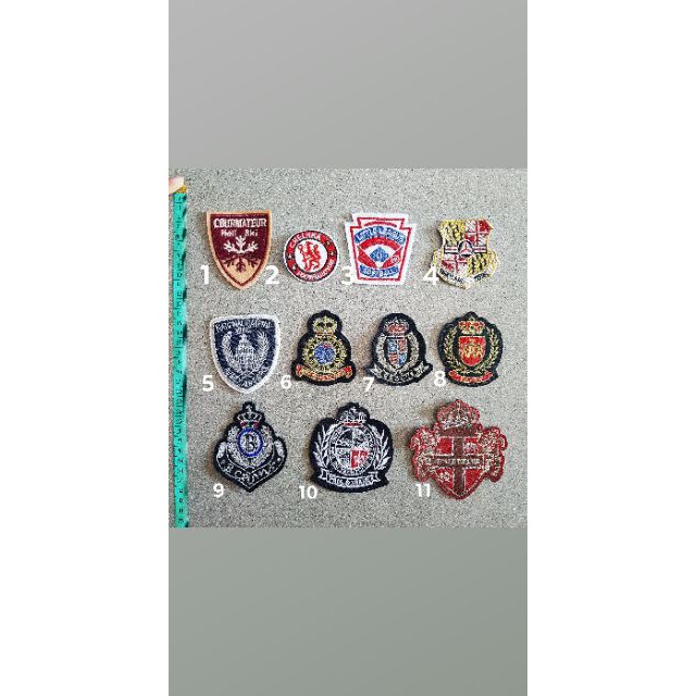 -HÀNG NHẬP KHẨU  Sticker lô gô , patches ủi , miếng thêu dán vào quần jean , áo khoác Liên hệ mua hàng 084.209.1989