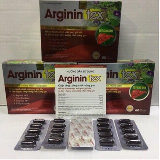 Viên uống bổ gan, mát gan Arginin Tex _Tăng cường chức năng gan hiệu quả
