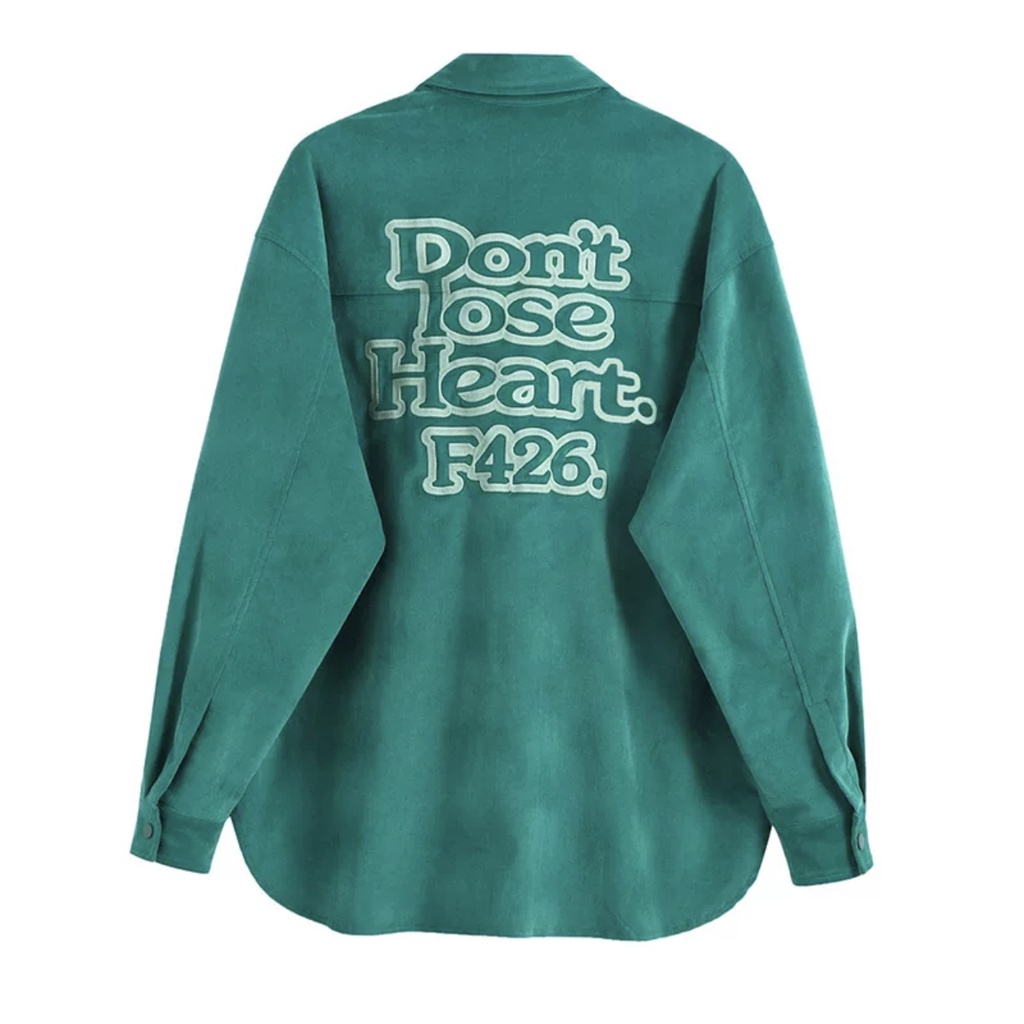 Áo sơ mi Kaki F426 form rộng unisex nam nữ