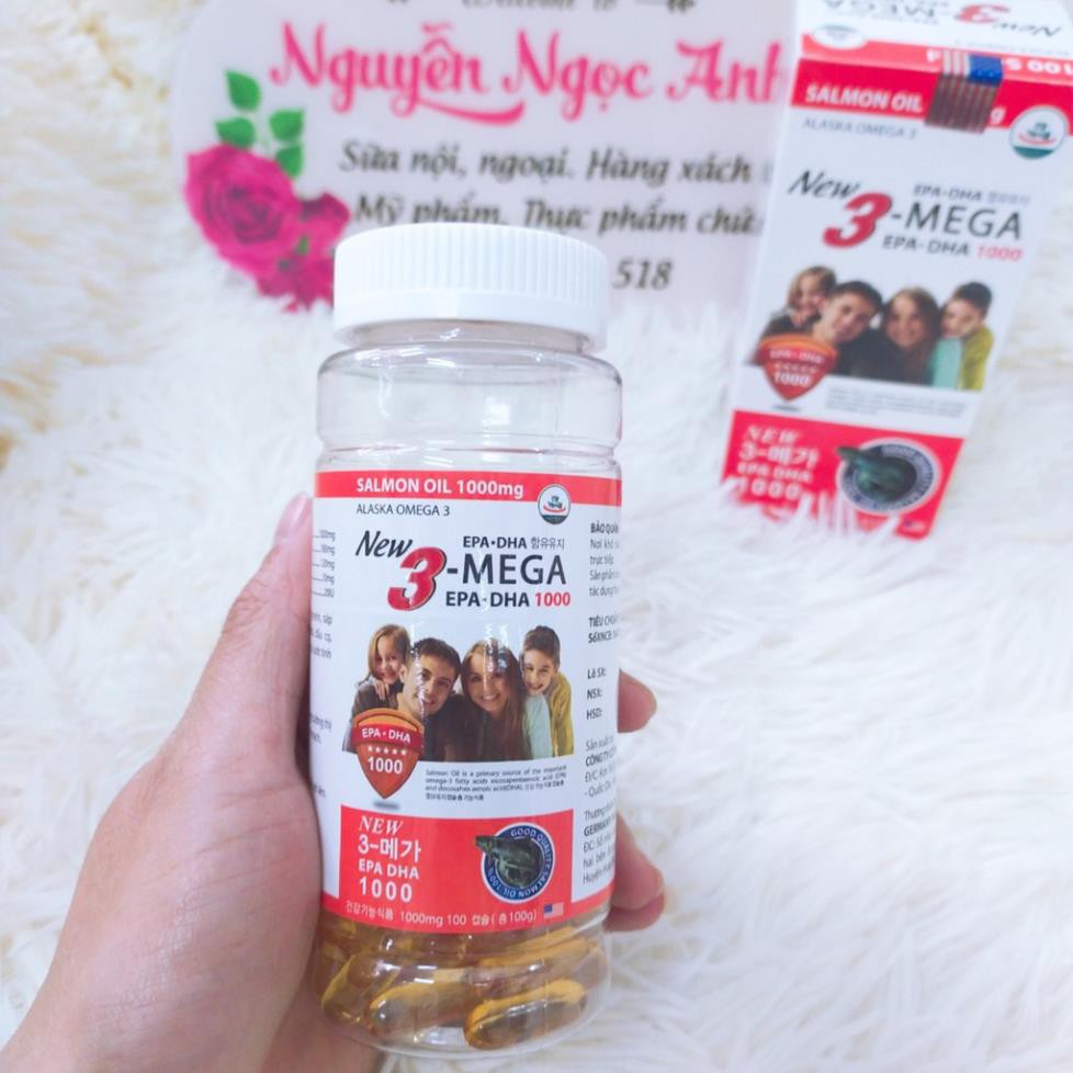 Viên uống bổ mắt New 3 Mega hộp 100 viên | BigBuy360 - bigbuy360.vn