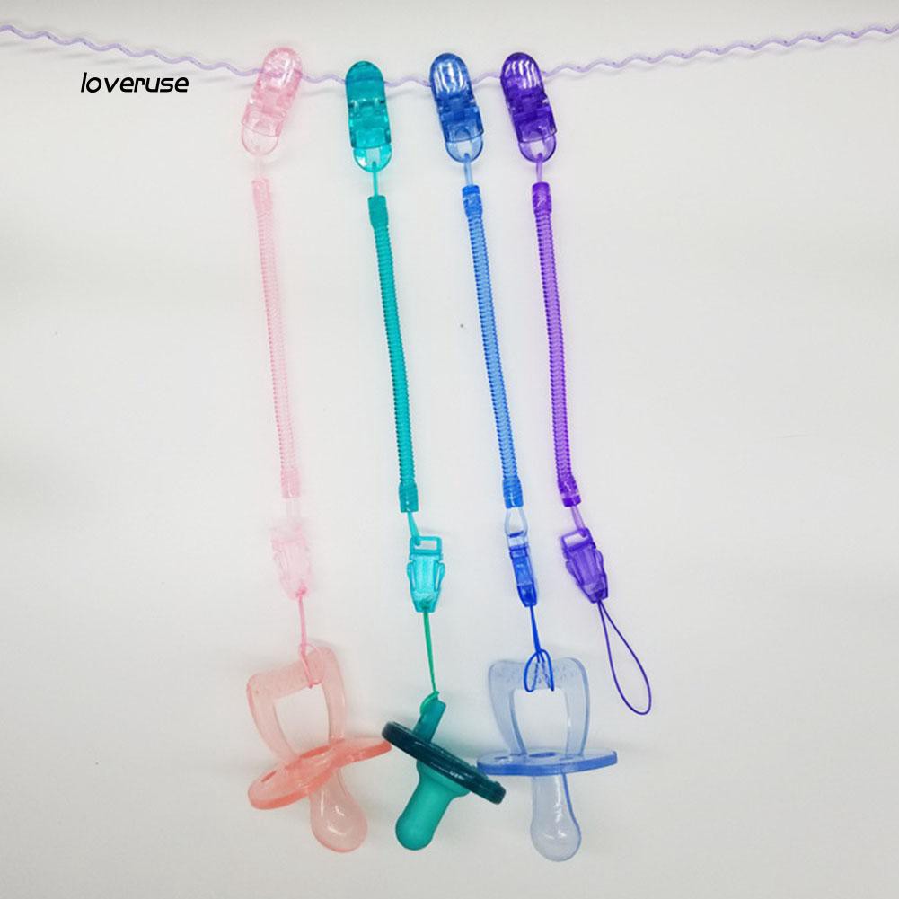 Chhuỗi kẹp núm ti giả gắn quần áo xinh xắn cho bé