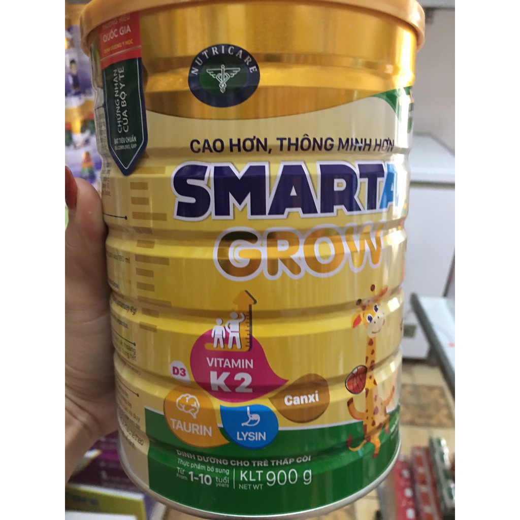 Sữa bột SMARTA GROW 900G date mới 2024 - Riobaby