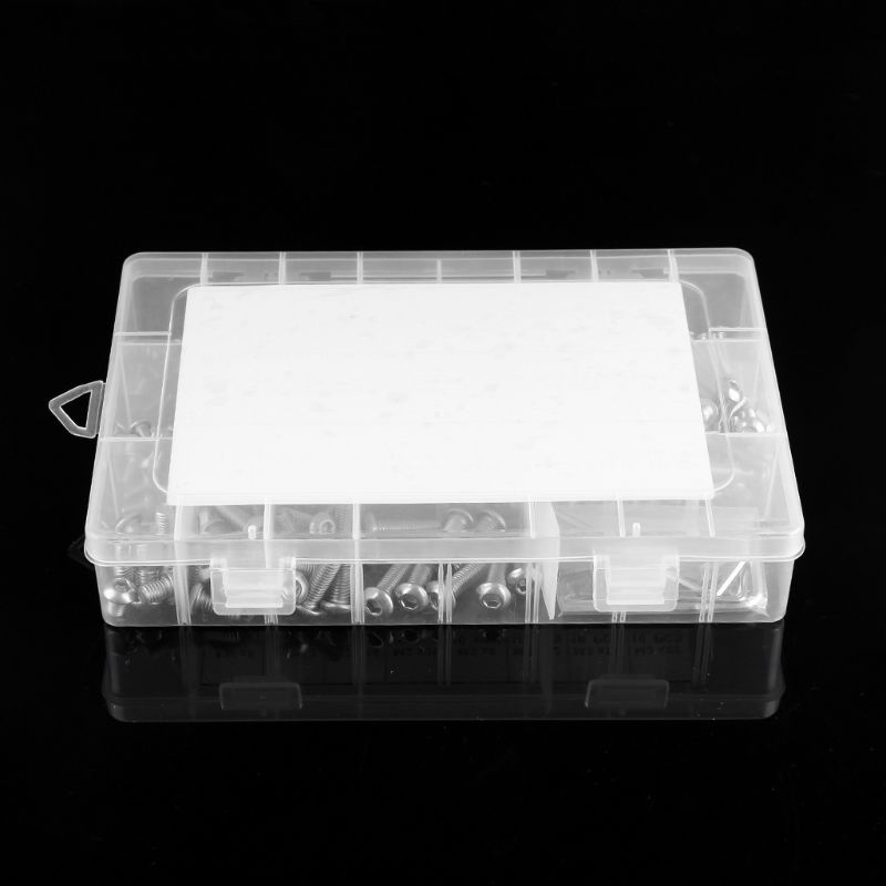 Set 625 Con Vít Đầu Lục Giác Bằng Inox 304 M2 M3 M4 M5 M6 Chuyên Dụng