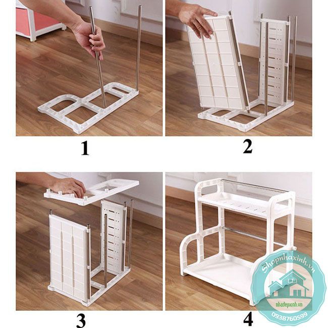 Kệ Gia Vị Nhà Bếp ⚡️ 𝐅𝐑𝐄𝐄 𝐒𝐇𝐈𝐏 ⚡️ Giá Để Đồ Dùng Phòng Bếp, Để Đồ Đa Năng, Tiết Kiệm Diện Tích | BigBuy360 - bigbuy360.vn