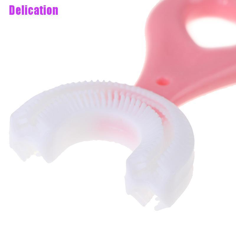 Bàn Chải Đánh Răng Silicone Hình Chữ U Tiện Lợi