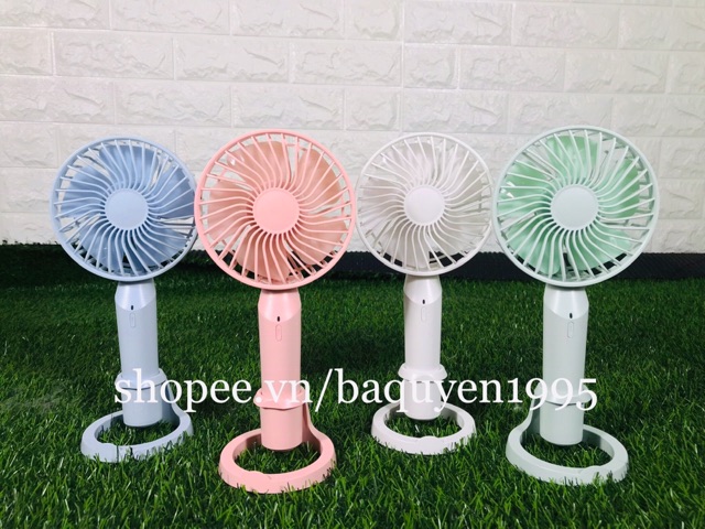 QUẠT CẦM TAY MINI TỎA HƯƠNG SẠC ĐIỆN PIN SIÊU BỀN 2000mAh | BigBuy360 - bigbuy360.vn