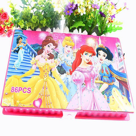 86-Color Children's Gift Educational Painting Tool Watercolor Pen Crayon Combination Painting Stationery Set