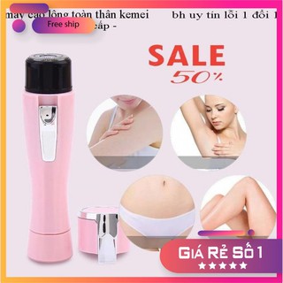 Máy cạo lông nách,toàn thân kemei 1012 hàng chính hãng