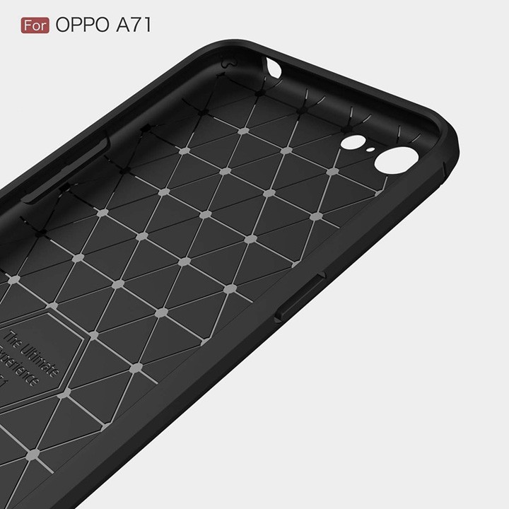 [Giá rẻ nhất ] Ốp lưng OPPO A71 chống sốc vân Carbon Rugger Armor