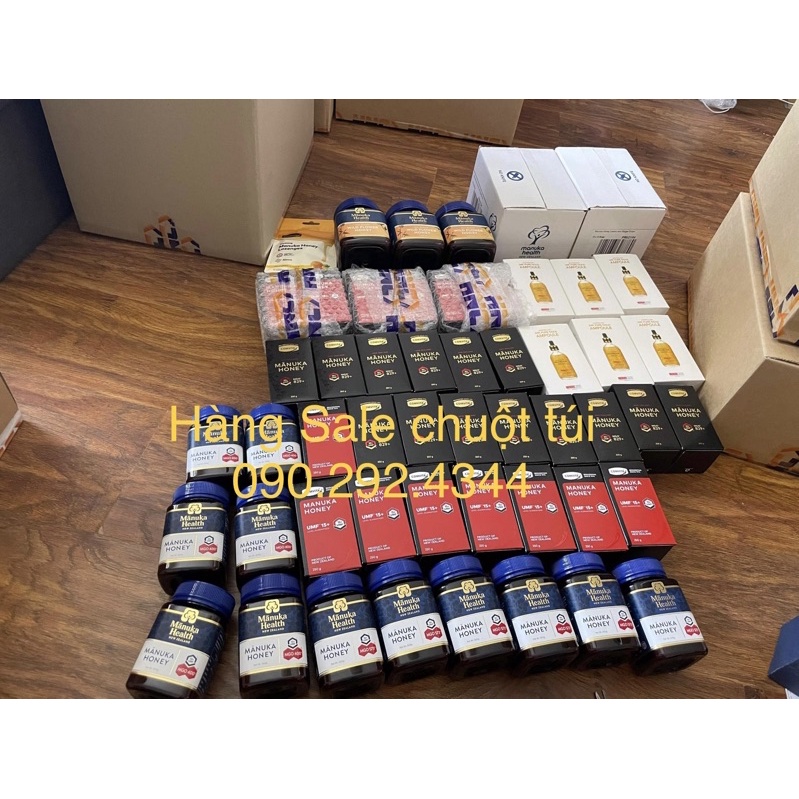 MẬT ONG MANUKA HEALTH MGO 115+  - Hàng Úc đủ bill