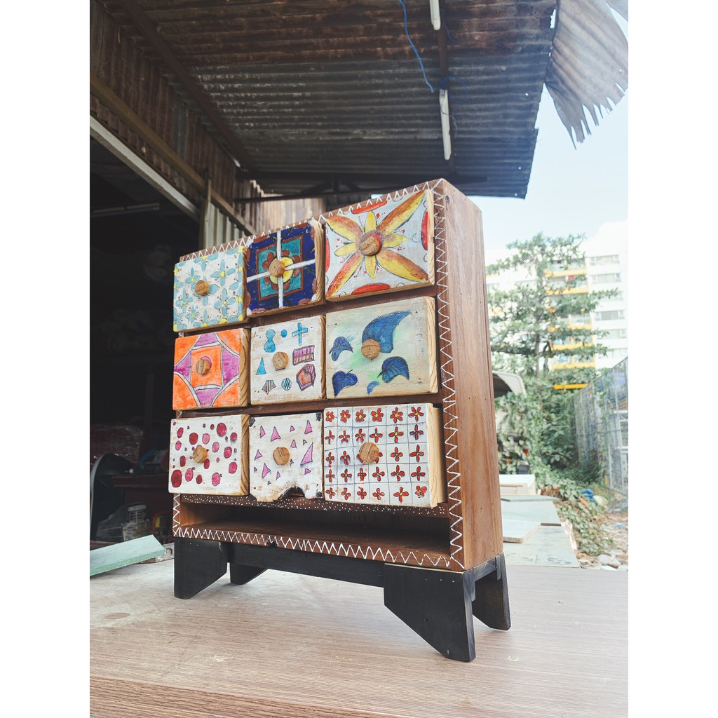 Tủ đựng đồ mini, tủ đựng đồ decor