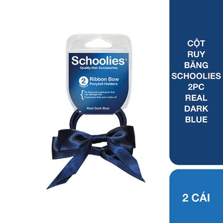 Cột ruy băng schoolies 2pc "Real" dark blue