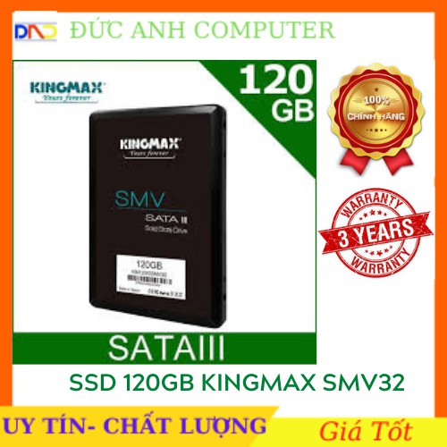 SSD KINGMAX 120GB Chính Hãng Viễn Sơn - Bảo Hành 3 Năm