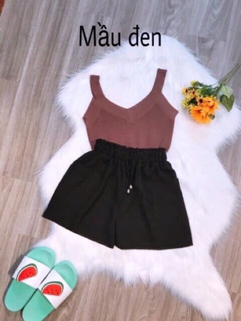 Quần sóc đũi