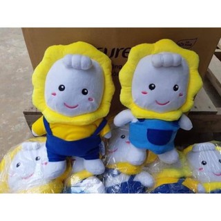 Gấu bông hoa mặt trời 23cm