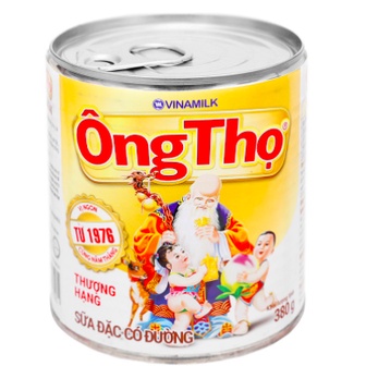 SỮA ĐẶC ÔNG THỌ VINAMILK TRẮNG - ĐỎ HỘP 380G