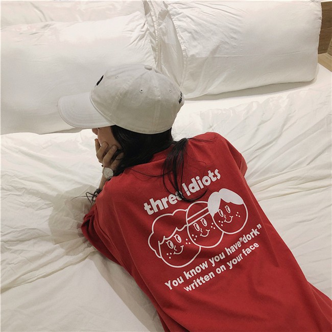 Áo thun SUXI ngắn tay in họa tiết thời trang cho nữ