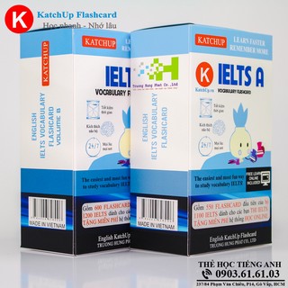 COMBO trọn bộ KatchUp Flashcard IELTS - Best Quality (C02B)