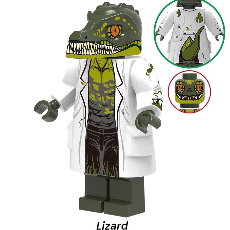 Đồ chơi lắp ráp GOROCK X0268 mô hình nhân vật siêu anh hùng độc đáo