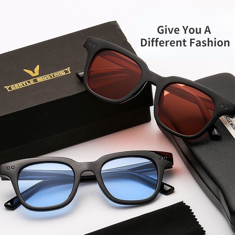 Kính mát thời trang nam nữ gọng chữ V siêu ngầu cá tính đa dạng màu sắc phong cách Hàn Quốc đẹp giá rẻ LUMINA 241