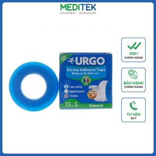 Băng keo lụa Urgo Syval kích thước 2.5cmx5m có độ dính cao
