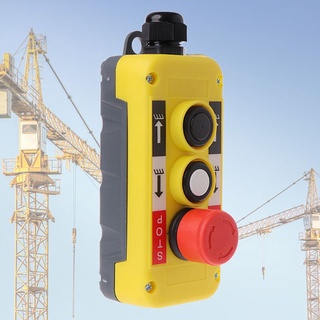 Công Tắc Điều Khiển Từ Xa 2 Chiều Dừng Khẩn Cấp Cho Máy Cần Cẩu Điện