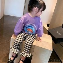 Quần Legging Ống Loe Co Giãn Phong Cách Hàn Quốc Dành Cho Nữ