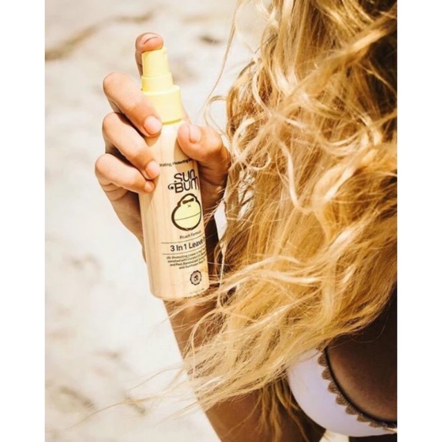 Xịt dưỡng tóc Sun Bum 3 in 1 Leave In -USA