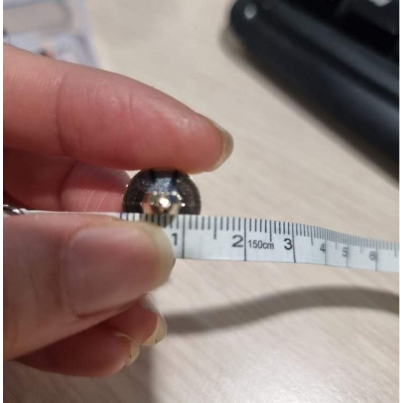 Cúc áo kiểu viền vàng mã LHCA 0001  gói 10 cúc