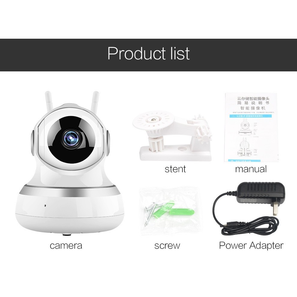 Camera An Ninh 1080p Kết Nối Wifi Thông Minh Chất Lượng Cao