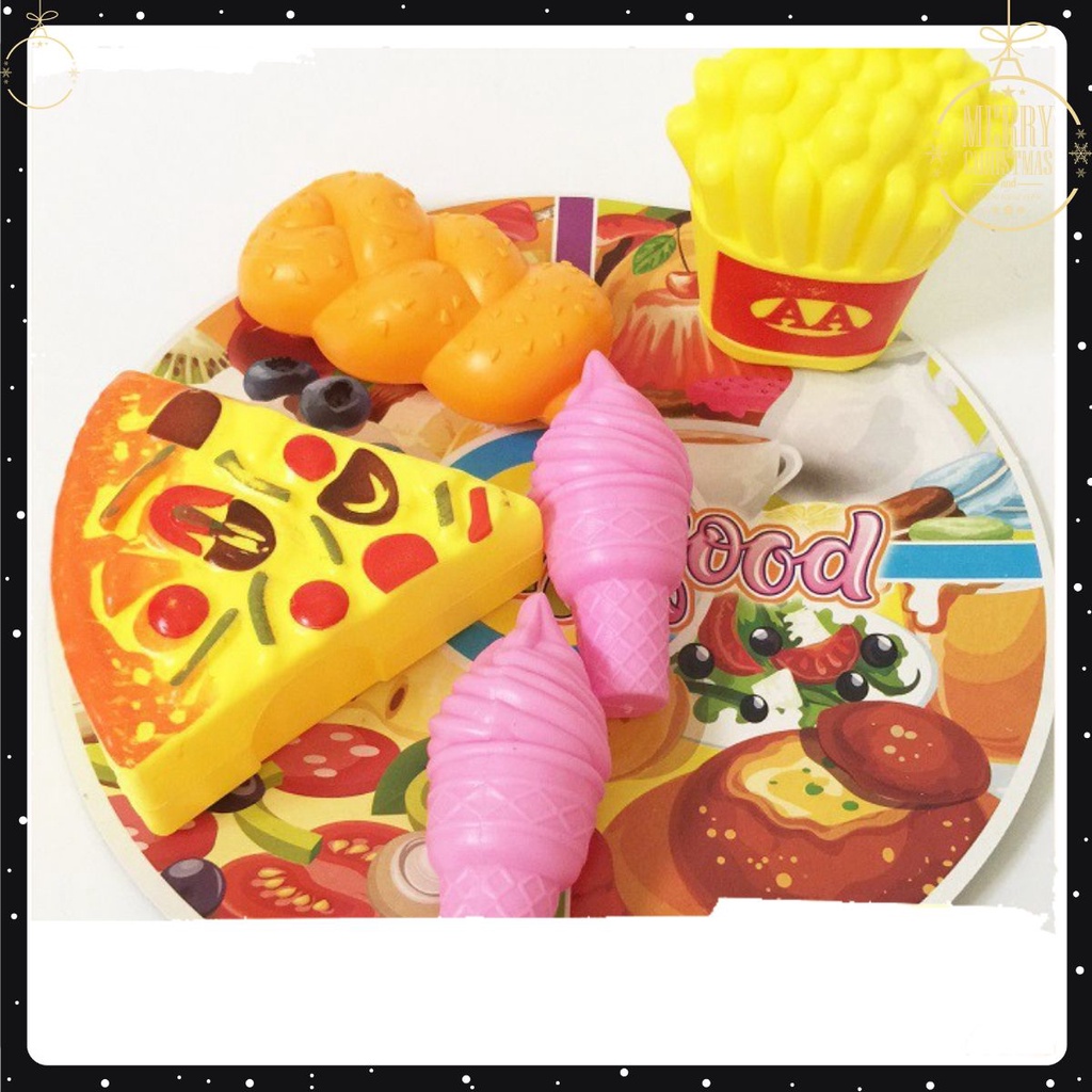 ĐỒ CHƠI TRẺ EM - CHẢO BÁNH PIZZA VÀ KEM