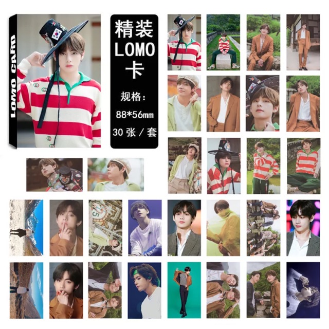 Lomo BTS SUMMER PACKAGE 2019 (ảnh hộp giấy BTS 30 tấm) | BigBuy360 - bigbuy360.vn