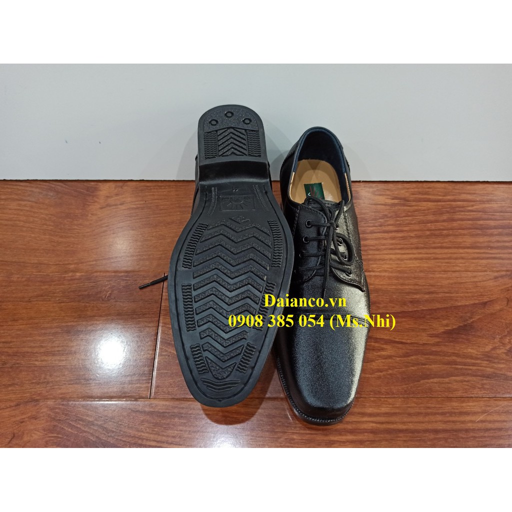 Giày bảo vệ chất liệu da màu đen Vietsun VS-021D- Hình thật