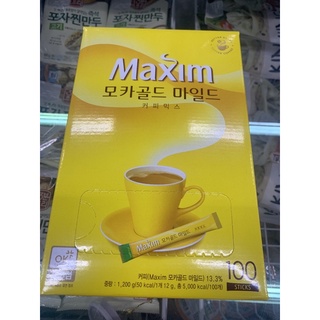 Cà phê hoà tan Maxim Mocha Gold 100 gói
