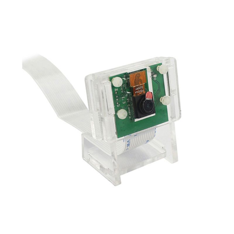 1 set giá đỡ 5MP trong suốt cho máy ảnh Raspberry Pi 1-4 V2