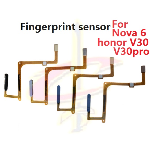 Ốp Điện Thoại Cảm Biến Vân Tay Cho Huawei Nova 6 Honor V30 Pro