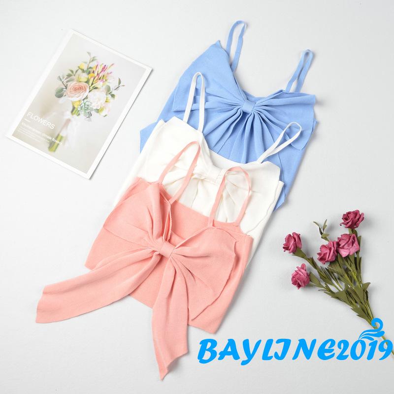 Áo Lửng Hai Dây Màu Trơn Quyến Rũ Thời Trang Cho Nữ