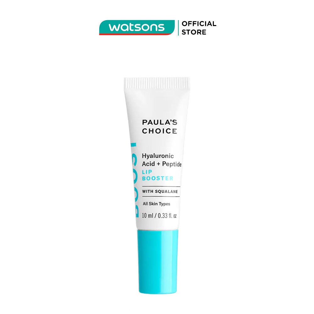 Tinh Chất Paula's Choice Trẻ Hóa Đôi Môi Hyaluronic Acid + Peptide Lip Booster 10ml