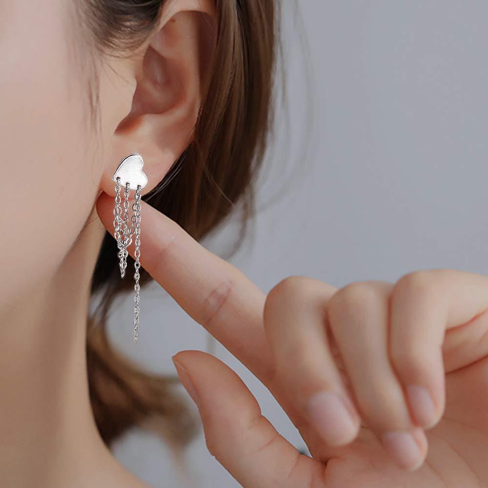 Bông Tai Tua Rua Hình Mặt Trăng Ngôi Sao Bằng Đồng VANES1 Cho Nữ