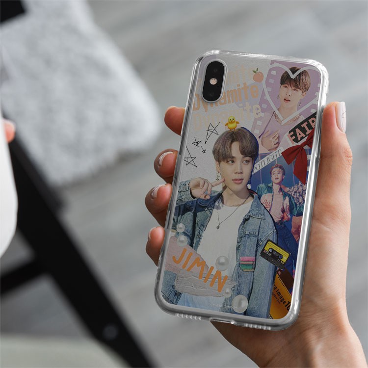 Ốp lưng iphone silicon Idol KPOP BTS Dynamite jimin BLUBTS0193