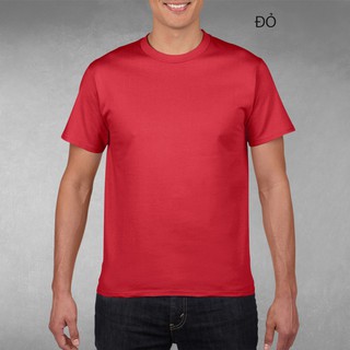 Áo Thun Mỹ Gildan Hammer 100% cotton(Đỏ, X.Lá, Vàng, Cam, Tím)