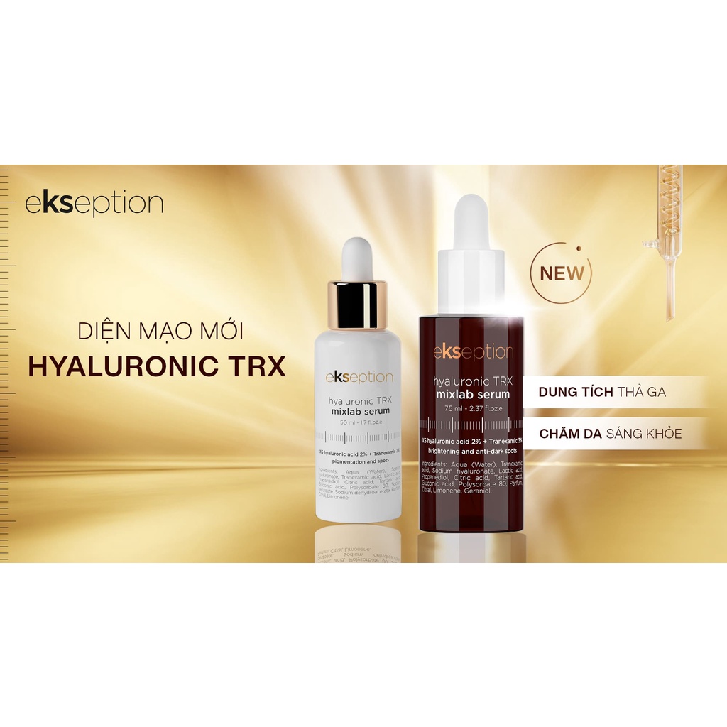Serum giảm sạm nám Ekseption Hyaluronic TRX