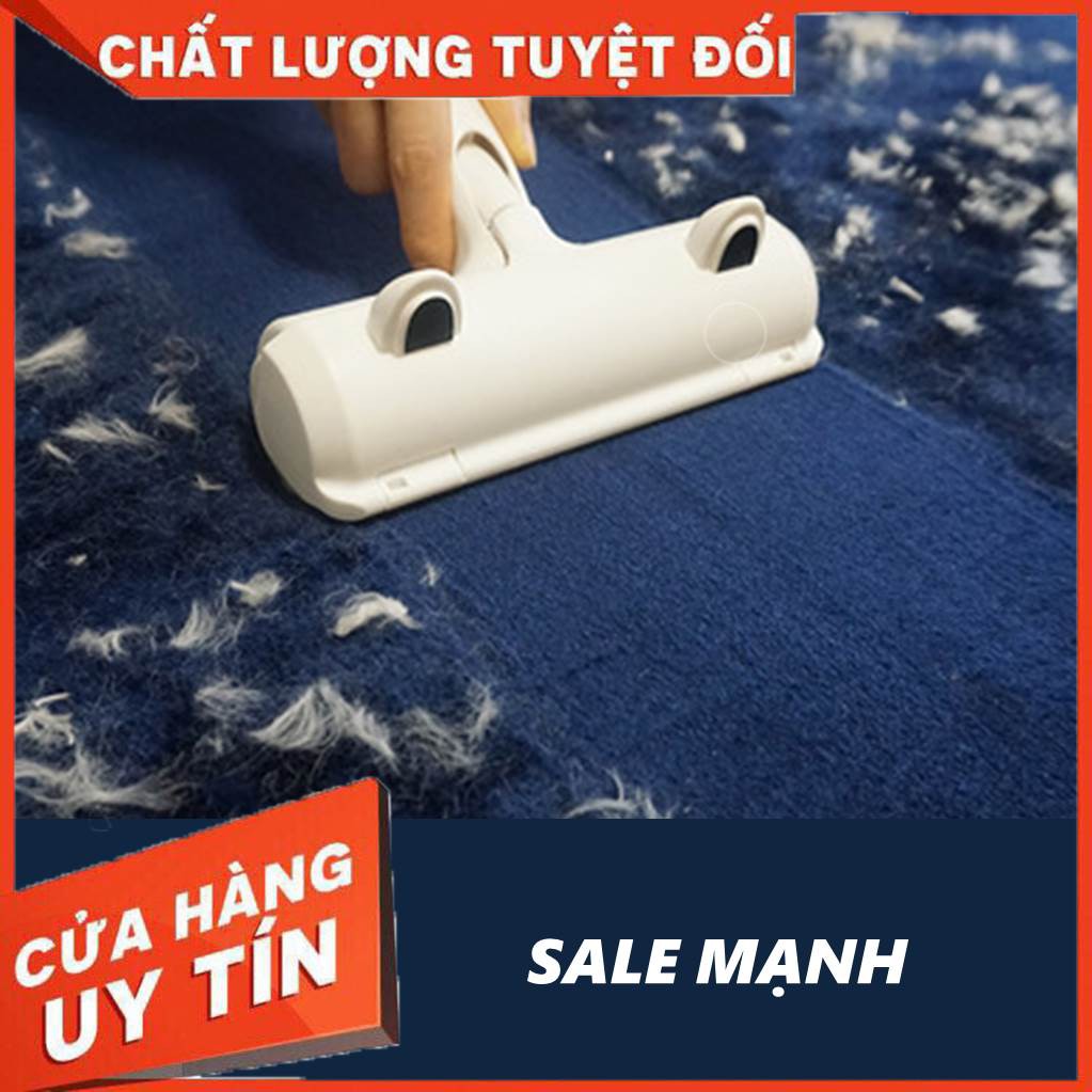 Combo Cây Lăn Lông Mèo Tĩnh Điện Không Thay Lõi ✨✨✨Siêu Tiết Kiệm Kèm Găng Tay Chải Lông Mèo - Nanipetshop