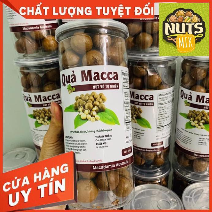 [GIÁ XƯỞNG] HẠT MACCA NỨT VỎ TỰ NHIÊN Dinh Dưỡng Cao Cấp 500g [FREESHIP]