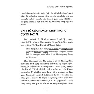 Sáng Tạo Chiến Dịch PR Hiệu Quả