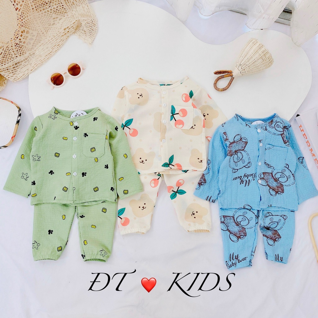 Bộ đũi xốp xinh cho bé trai và gái K020