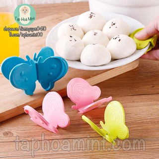 Set 2 miếng nhắc nồi silicone hình bướm